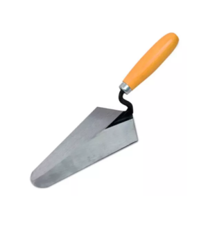 COLHER DE PEDREIRO 7" COM CABO DE MADEIRA