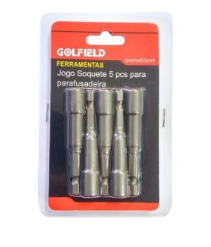 JOGO DE SOQUETE MAGNÉTICO 6MM X 65MM