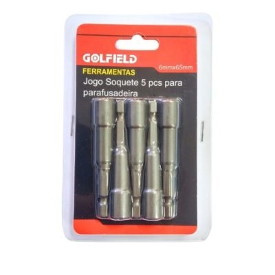 JOGO DE SOQUETE MAGNÉTICO 6MM X 65MM